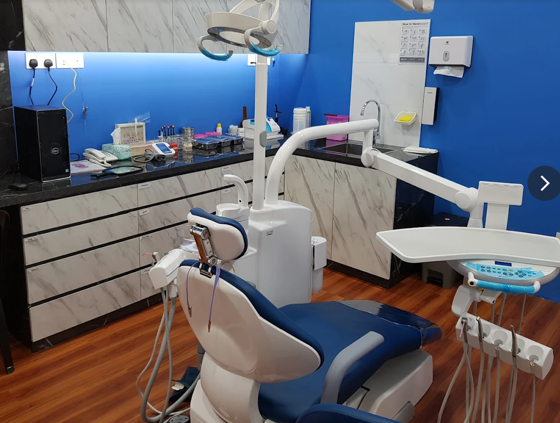 Inside Accent Dental Clinic — clean, modern treatment room in Seri Alam